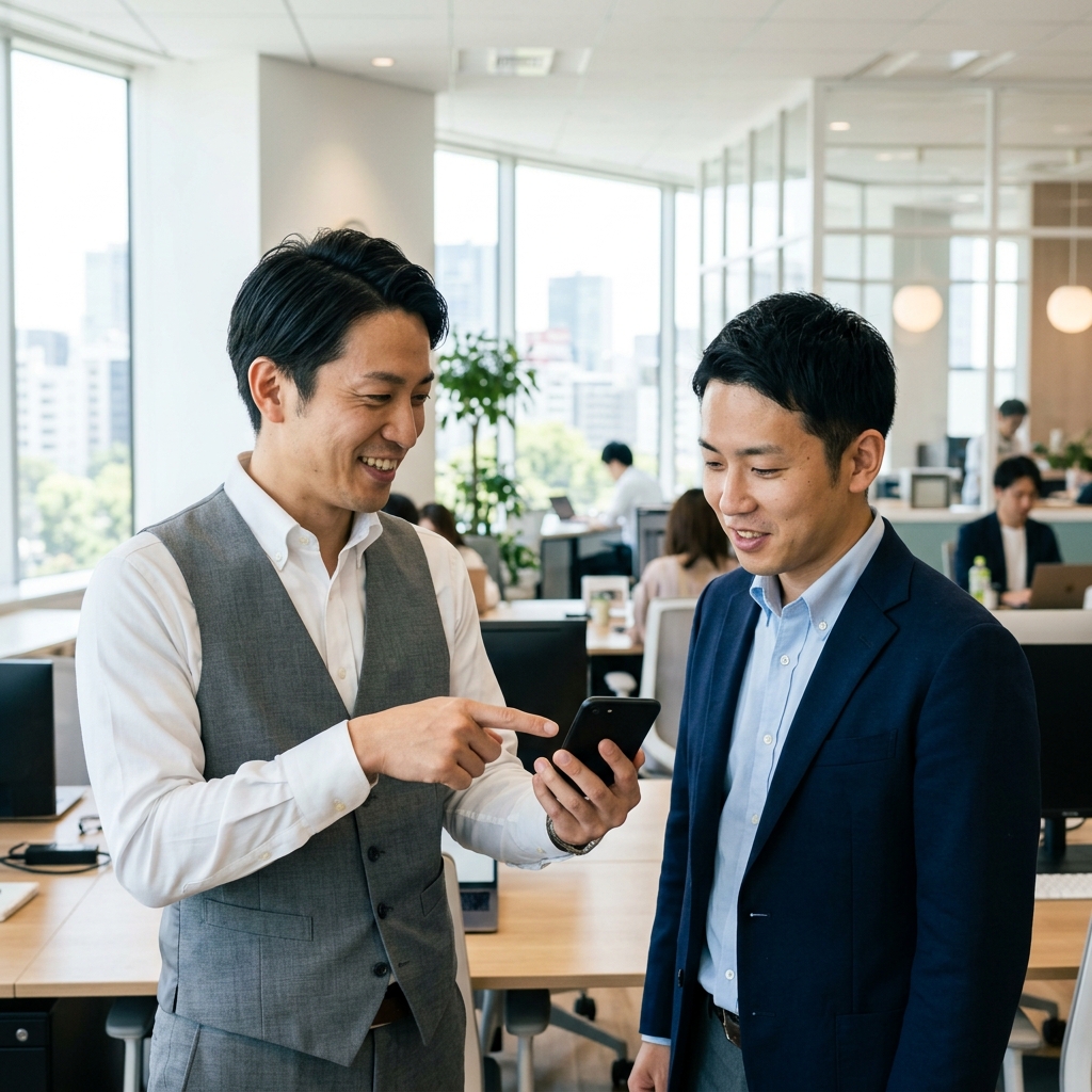 【解説】ChatGPTの日本語設定方法(スマホアプリ・ブラウザ両対応)に関するよくある質問(FAQ)と解決のヒントを示すイメージ画像