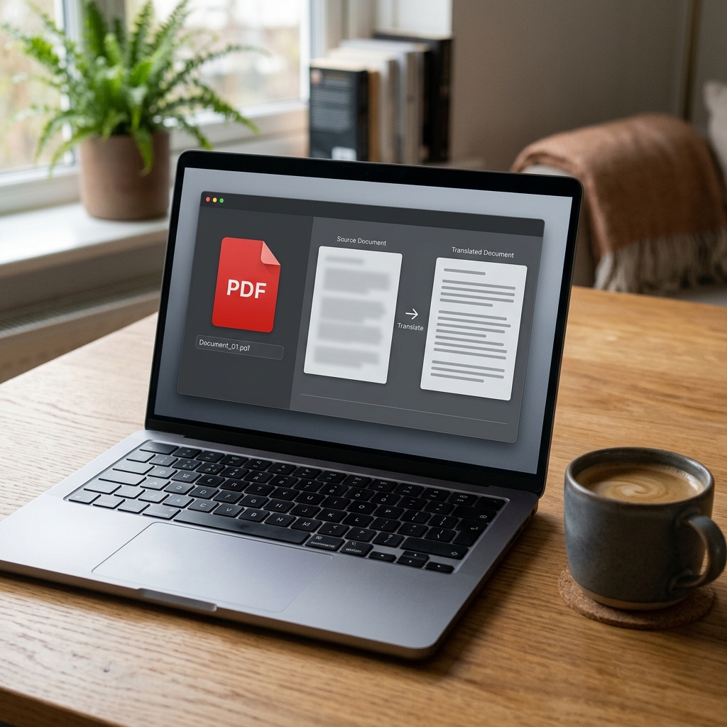 【簡単】ChatGPTでPDFを読み込んで翻訳・要約する設定とプロンプトに関する全体的な概念を解説するイメージ画像