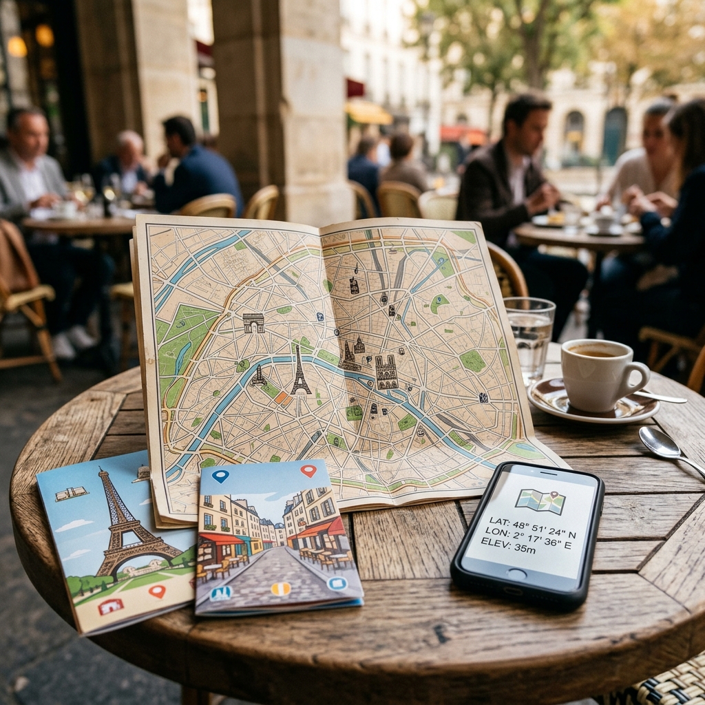 【簡単】ChatGPTで旅行プランを作成するプロンプトと旅行計画のコツの基本的な手順や設定方法を視覚的に解説するイメージ画像