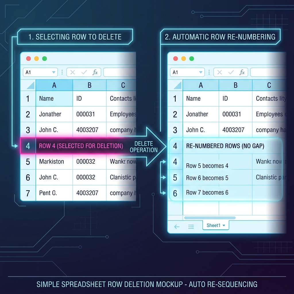 Excelでフィルターや行非表示に対応したSUBTOTAL関数の自動連番設定手順