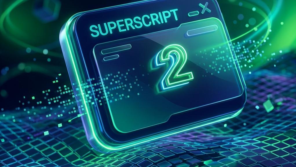 エクセルで2乗の上付き文字をフォーマットする手順