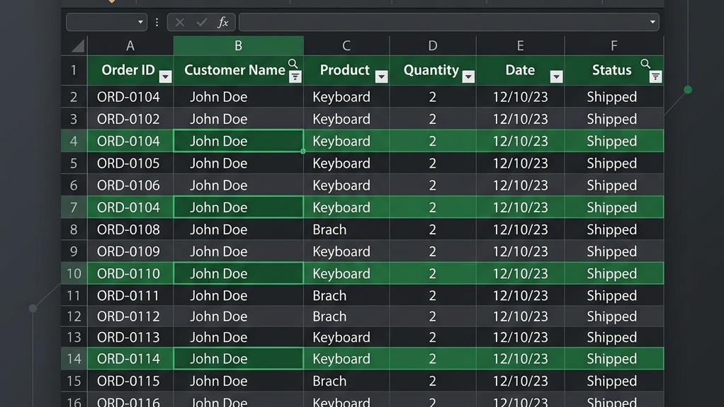 【見本あり】Excelで表作成を綺麗に仕上げるデザインのコツと配色ルール - Excelで見やすい表と見づらい表の決定的な違い の解説イメージ