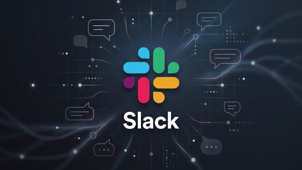 Slackの使い方とワークスペース設定の総合ガイドイメージイラスト（16:9）