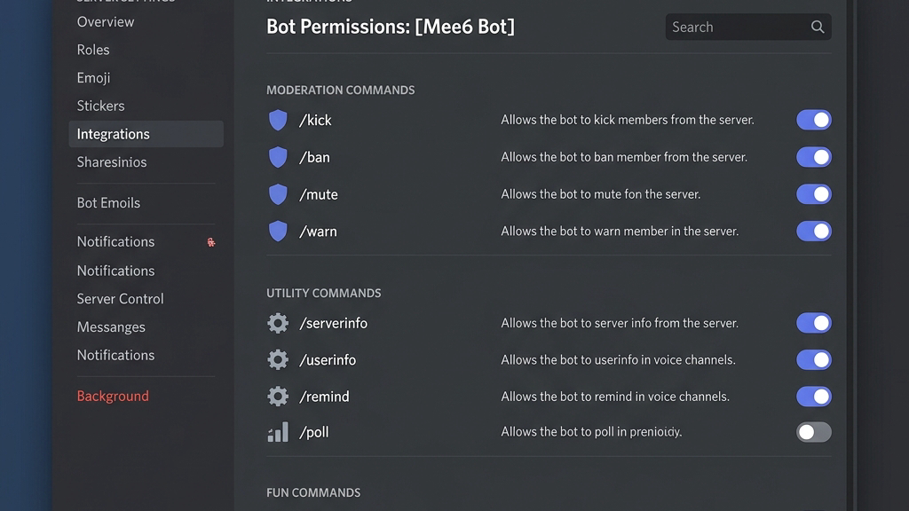 Discord BOT 招待 applications.commands